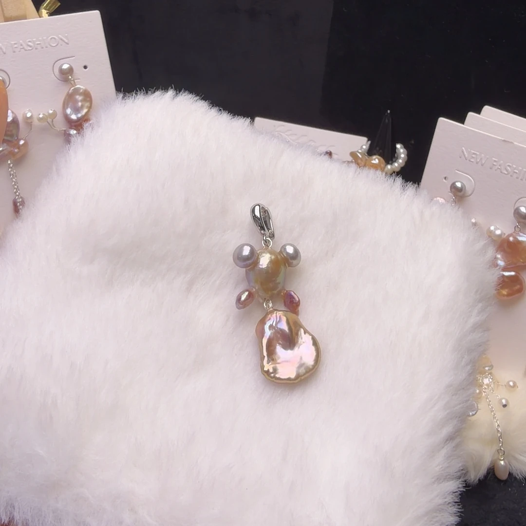 未镶嵌颈饰淡水珍珠