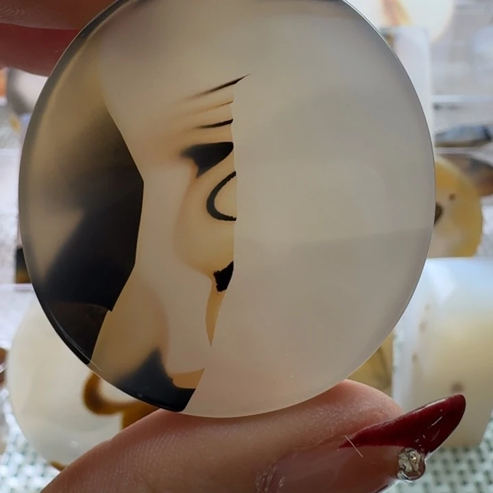 玛瑙/玉髓未镶嵌项链