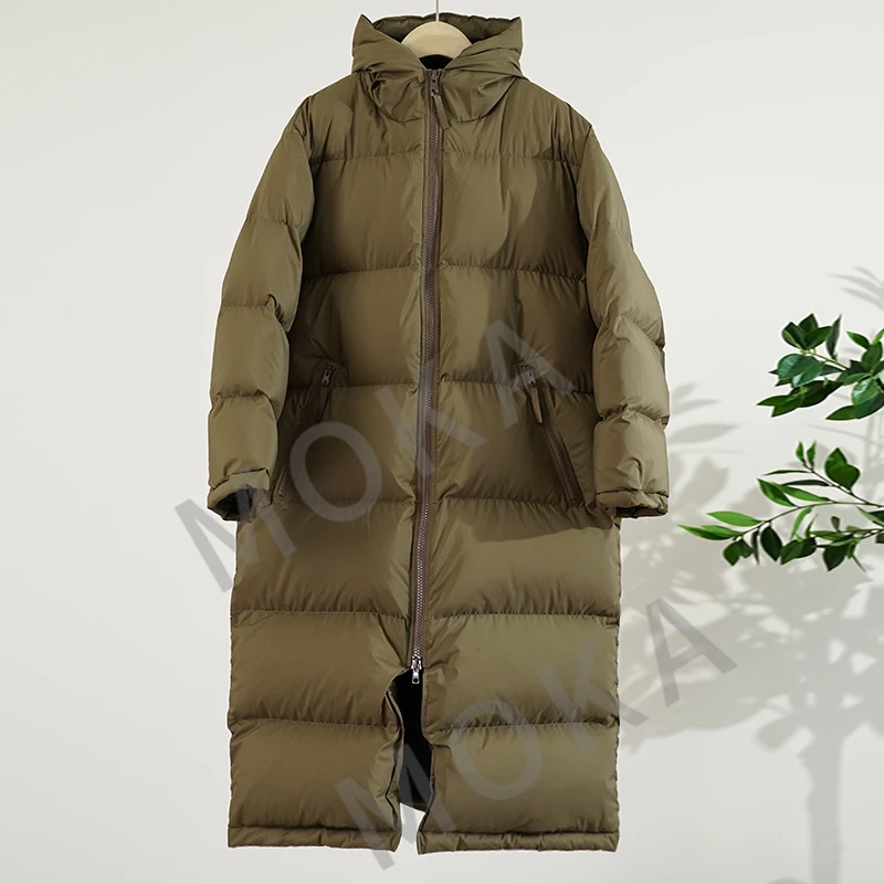 力荐北方！芬兰单（291G-319G）超暖重磅连帽长款鹅绒服（241525）2355