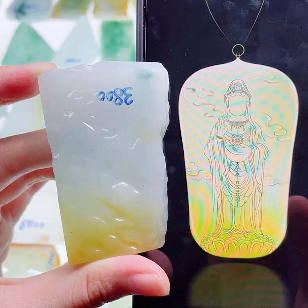 定制翡翠未镶嵌包工