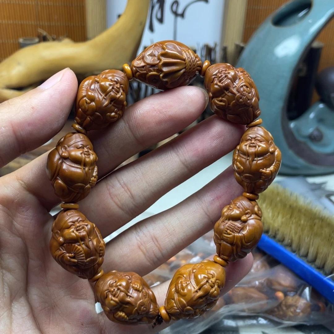 橄榄核手串/手链橄榄核雕工艺手串5119