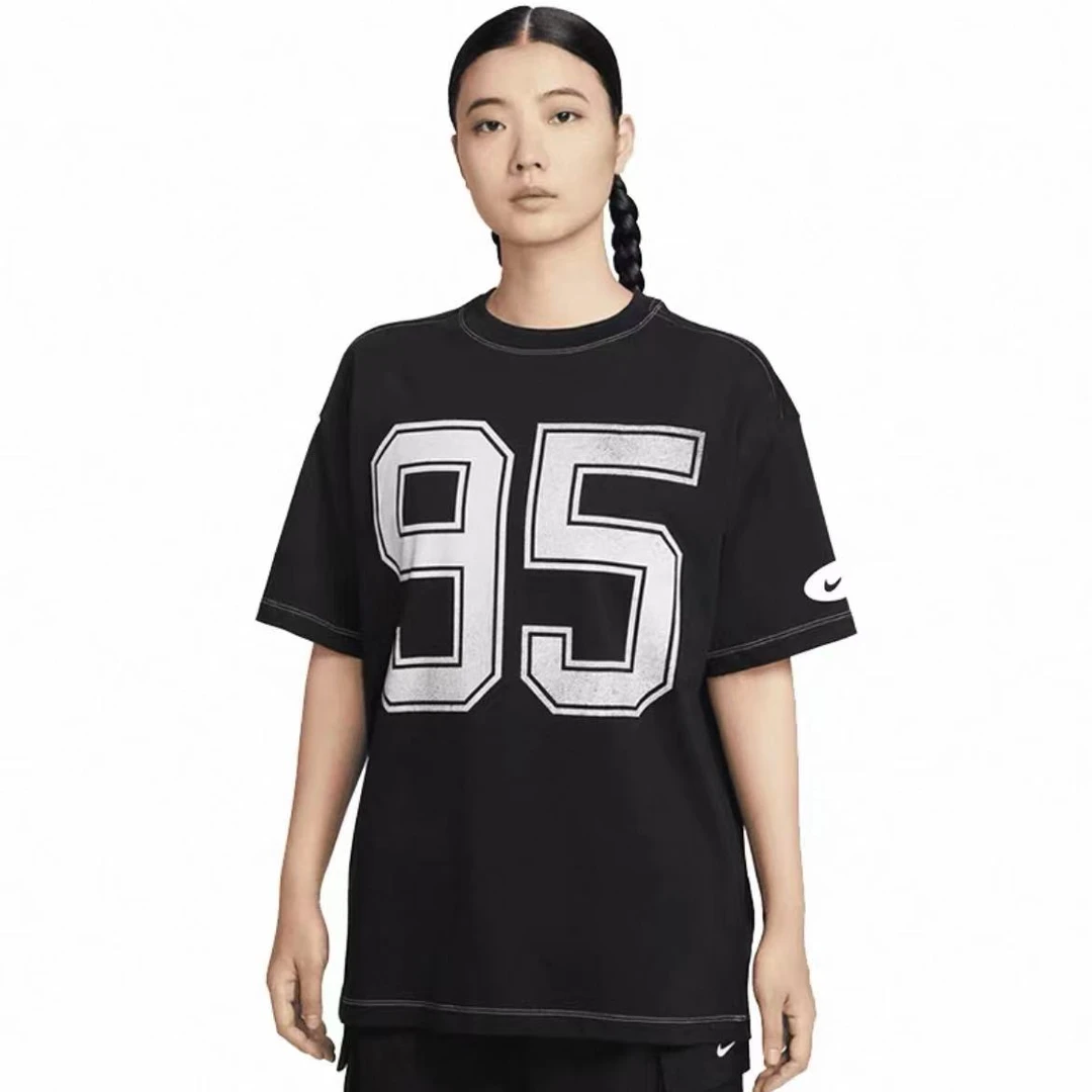 NIKE/耐克女款运动休闲复古美式球衣短袖HV4973010