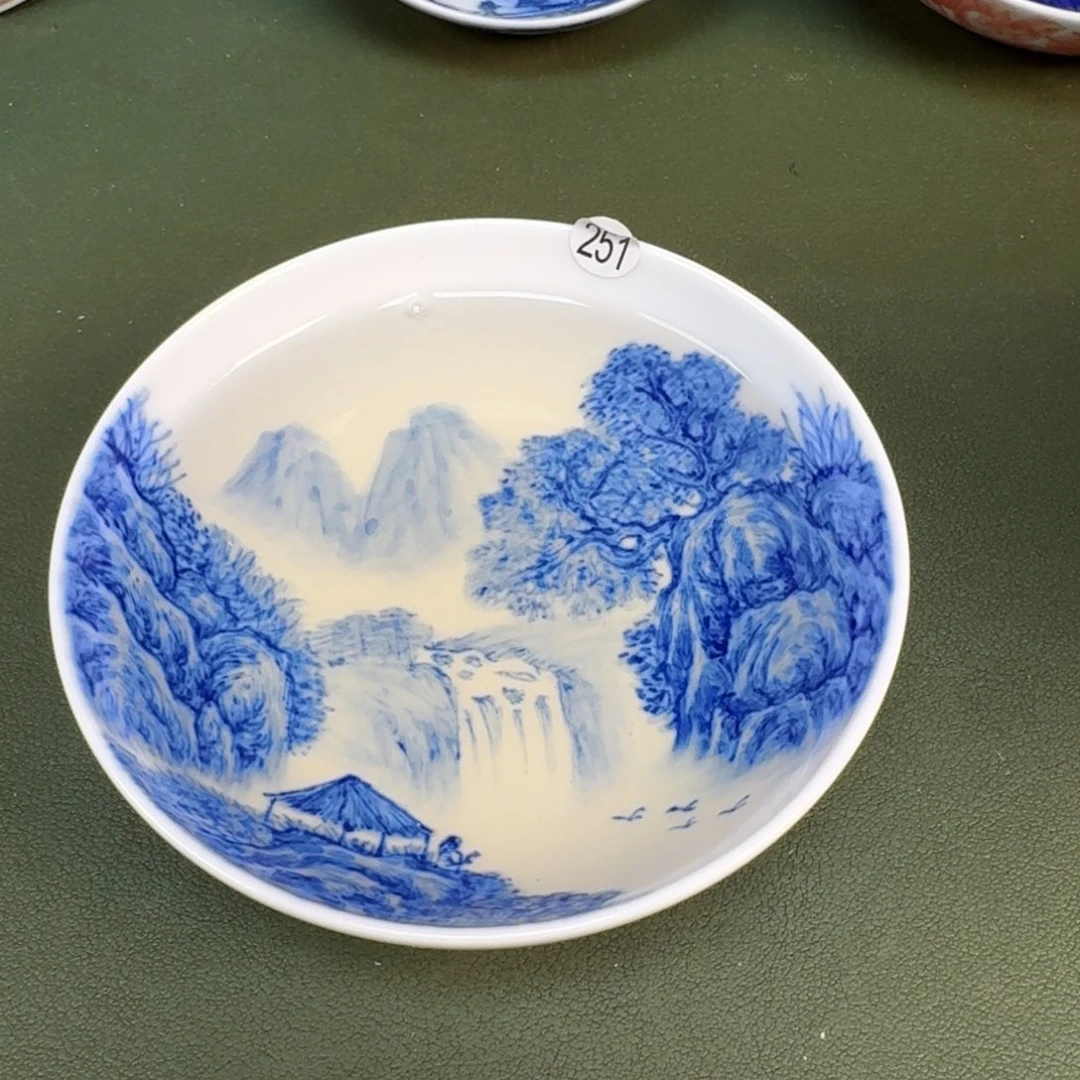 陶景德镇纯手绘茶具圆圆251