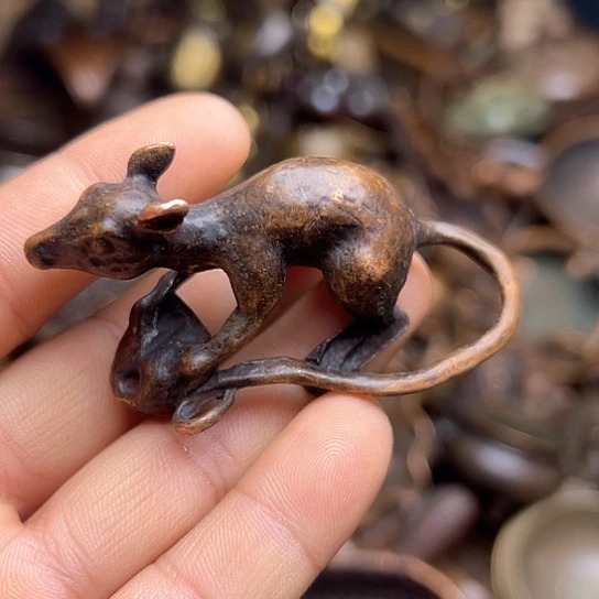 铜制文玩把玩物件