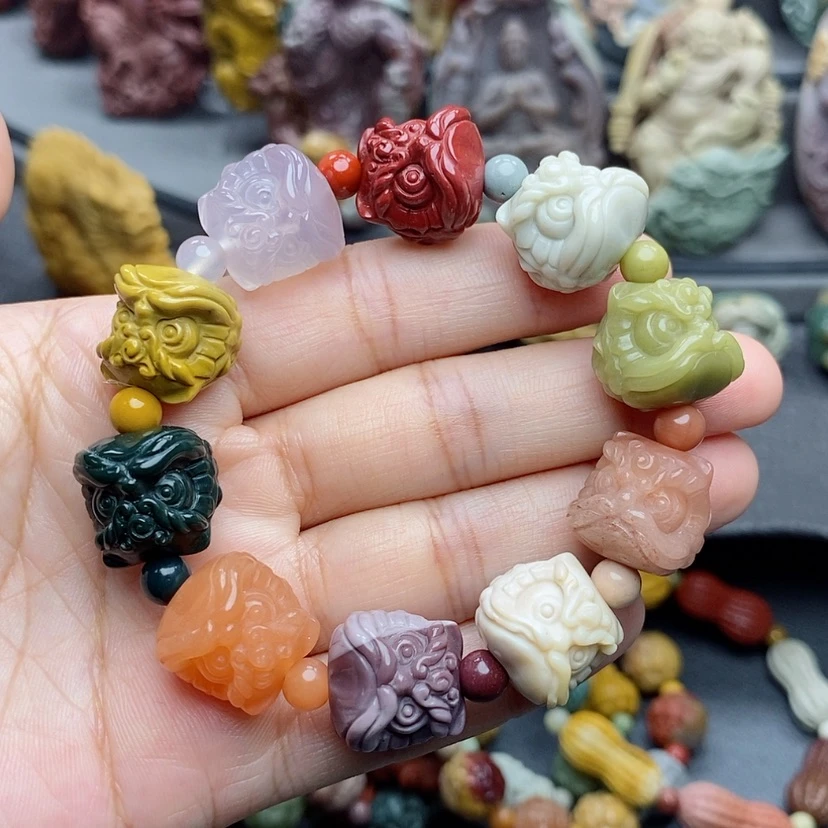 【闪购商品】未镶嵌定制石英质玉醒狮