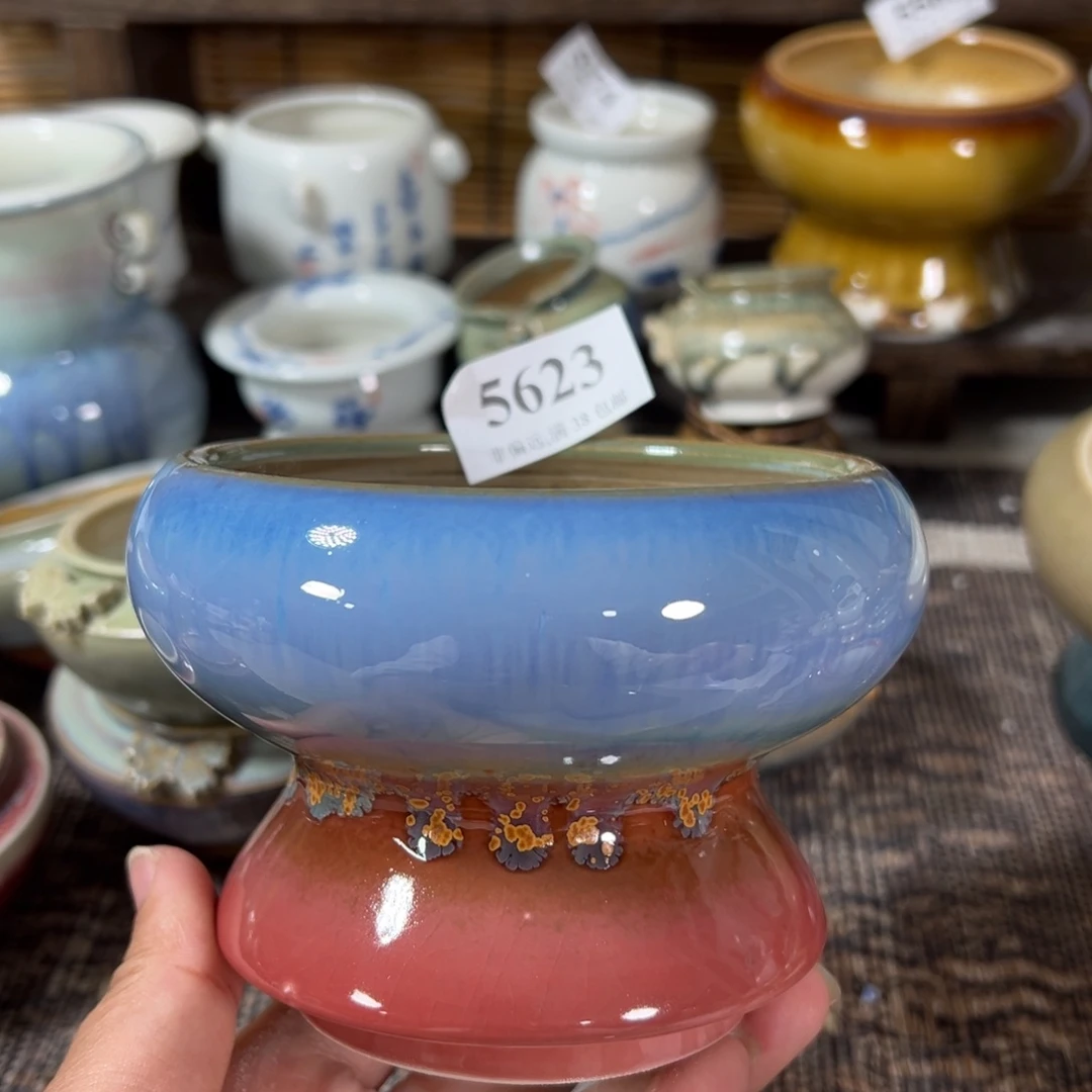 口9高9 景德镇手工花盆