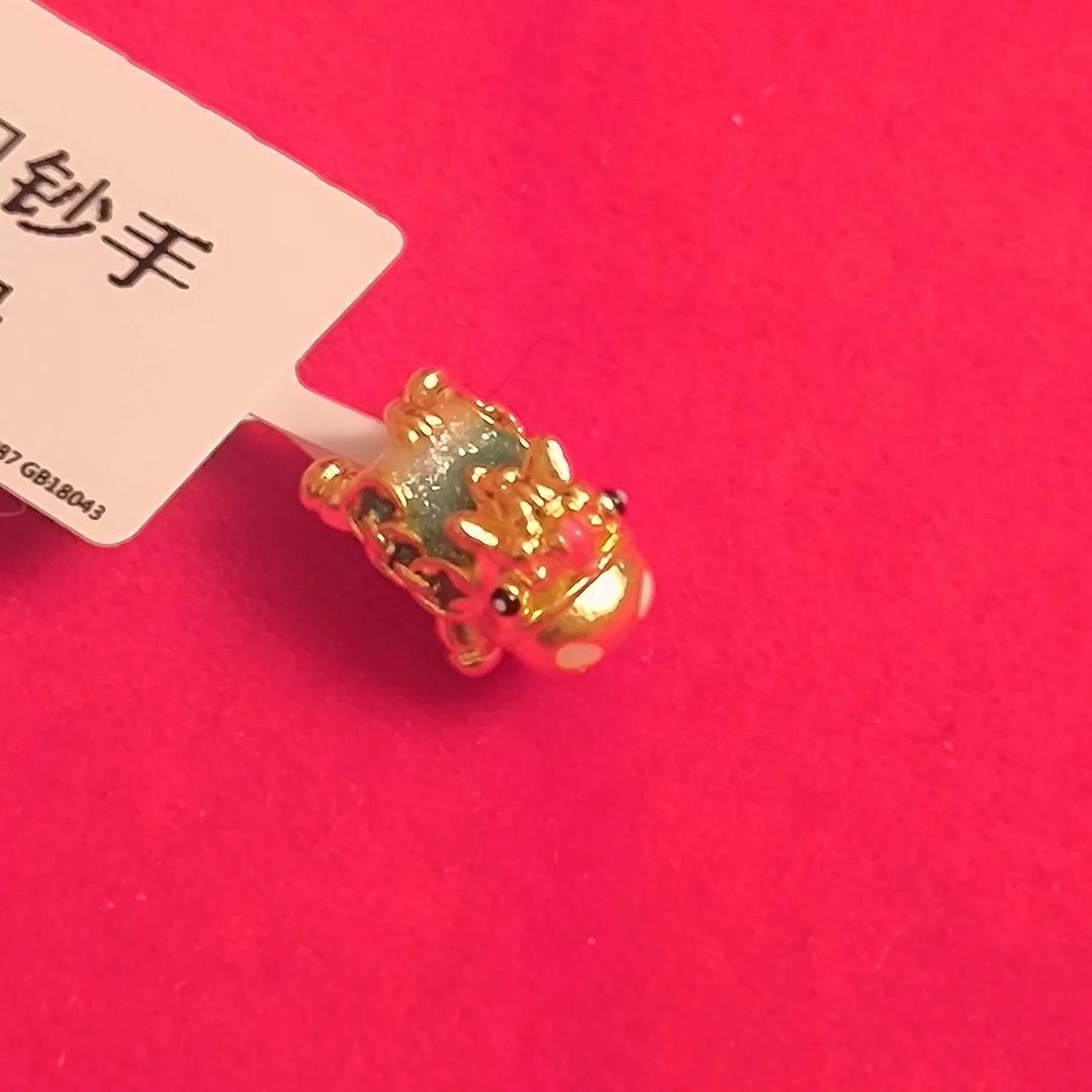 【夕夕专享】足金999 珐琅小马 GP 0.27（添金纳福）