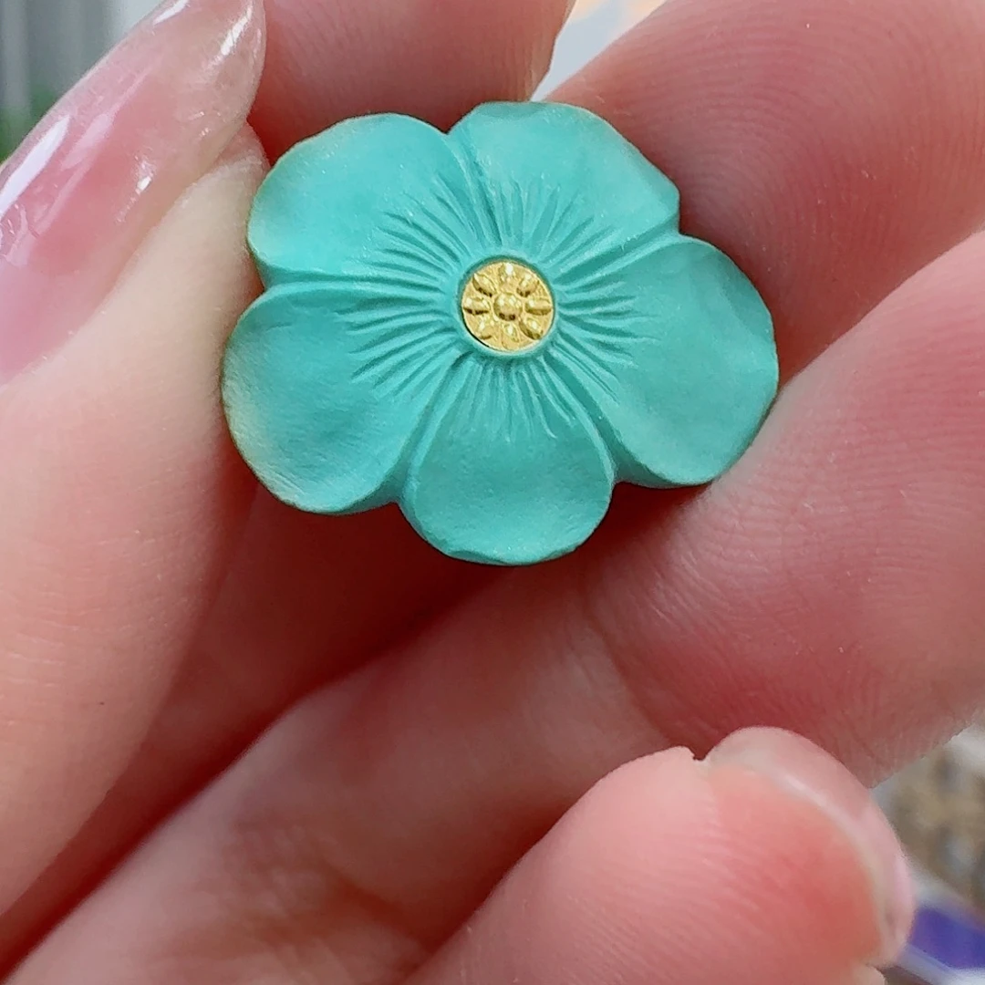 未镶嵌绿松石珠宝奇石