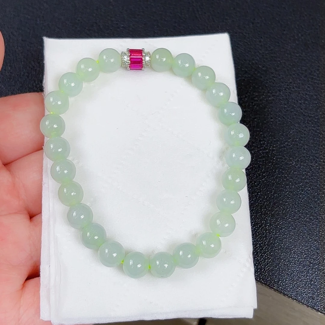 未镶嵌手串翡翠精品•珠串