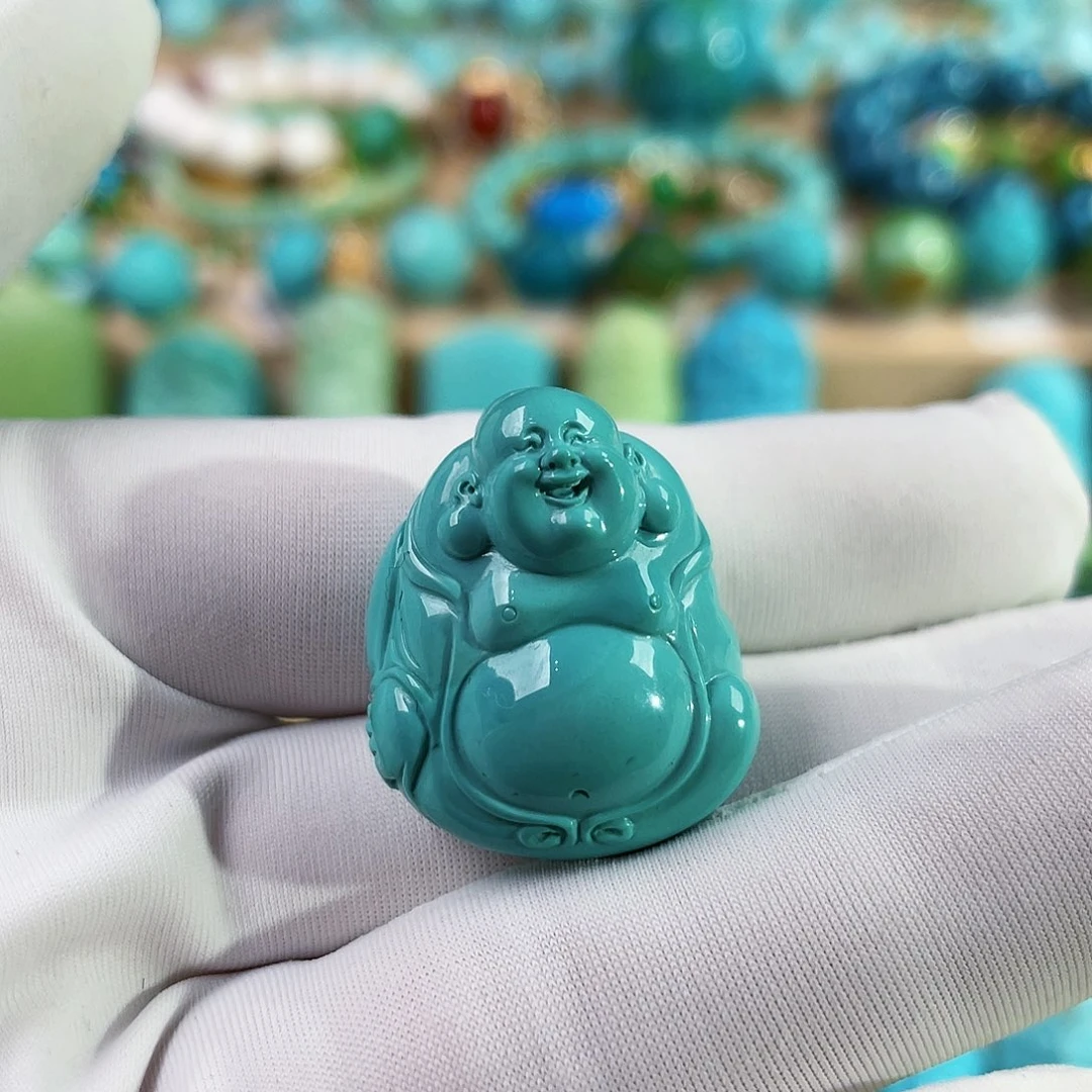 绿松石未镶嵌珠宝奇石