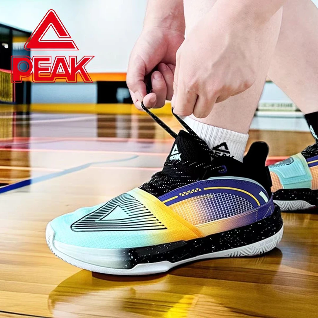 匹克态极闪电大三角实战型维金斯低帮网面透气减震防滑耐磨篮球鞋