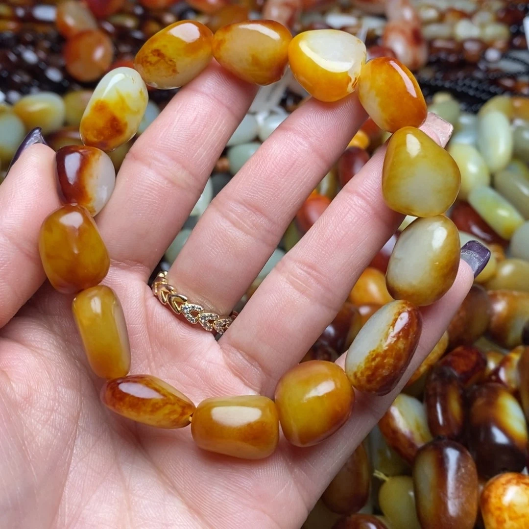 和田玉手链未镶嵌