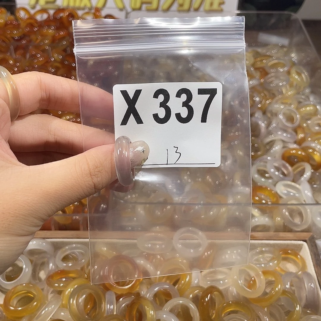 未镶嵌戒指玛瑙/玉髓337