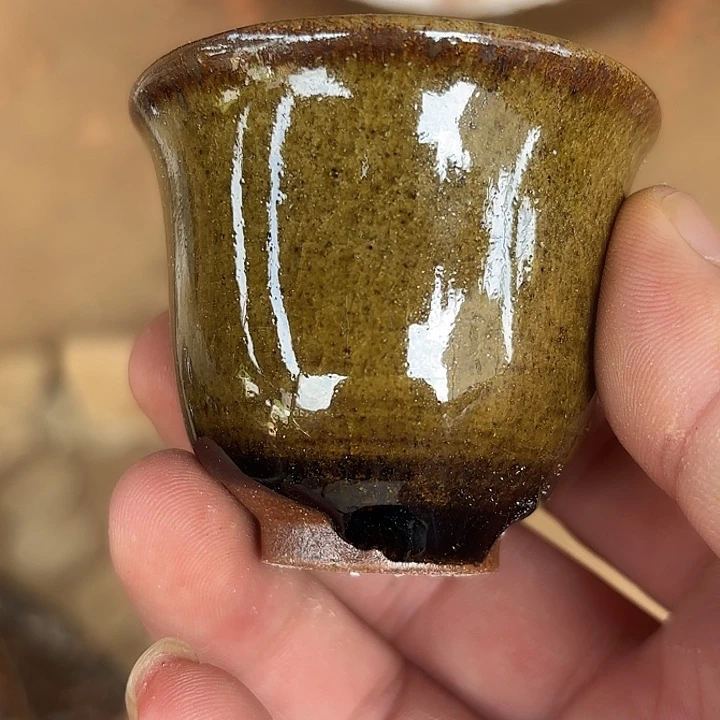 茶盏建盏龙窑柴烧高端主人杯