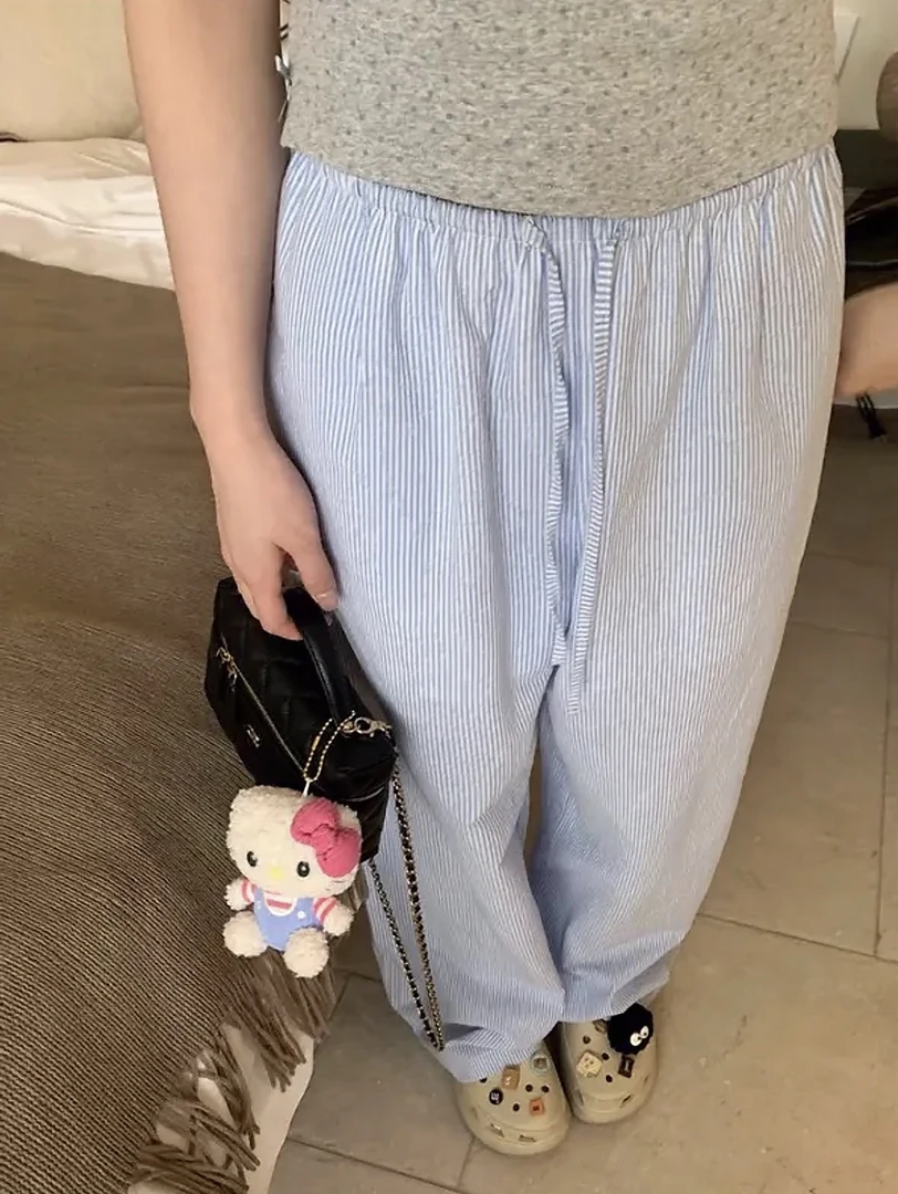 【dd】博主同款条纹长裤