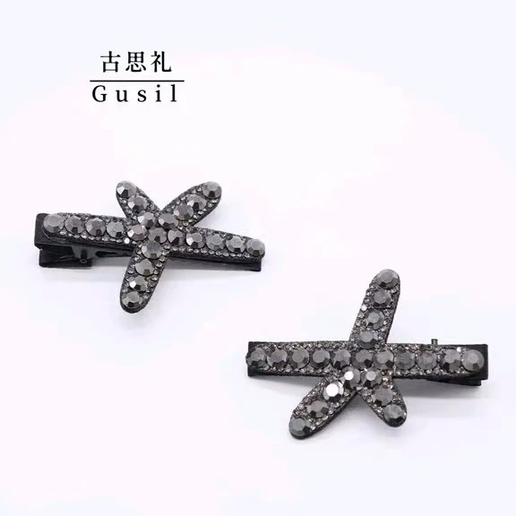 【巴黎王妃 星星】古思礼高级感轻奢精致星星刘海夹GS6050