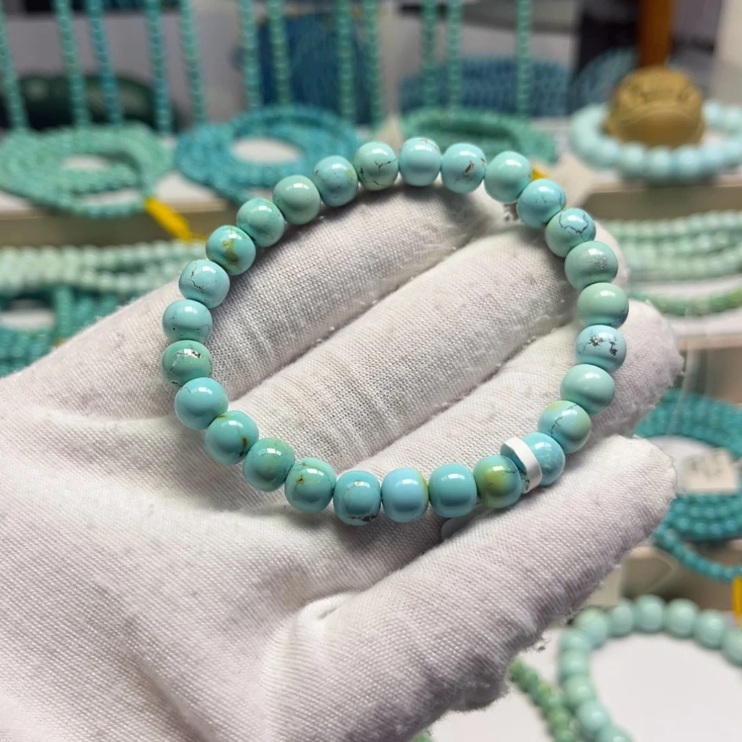 绿松石未镶嵌手链