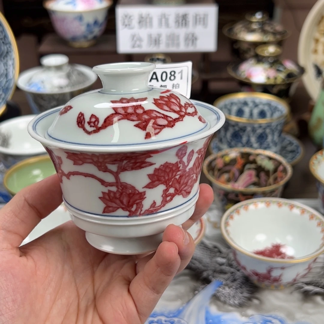 正***明景德镇手工手绘陶瓷