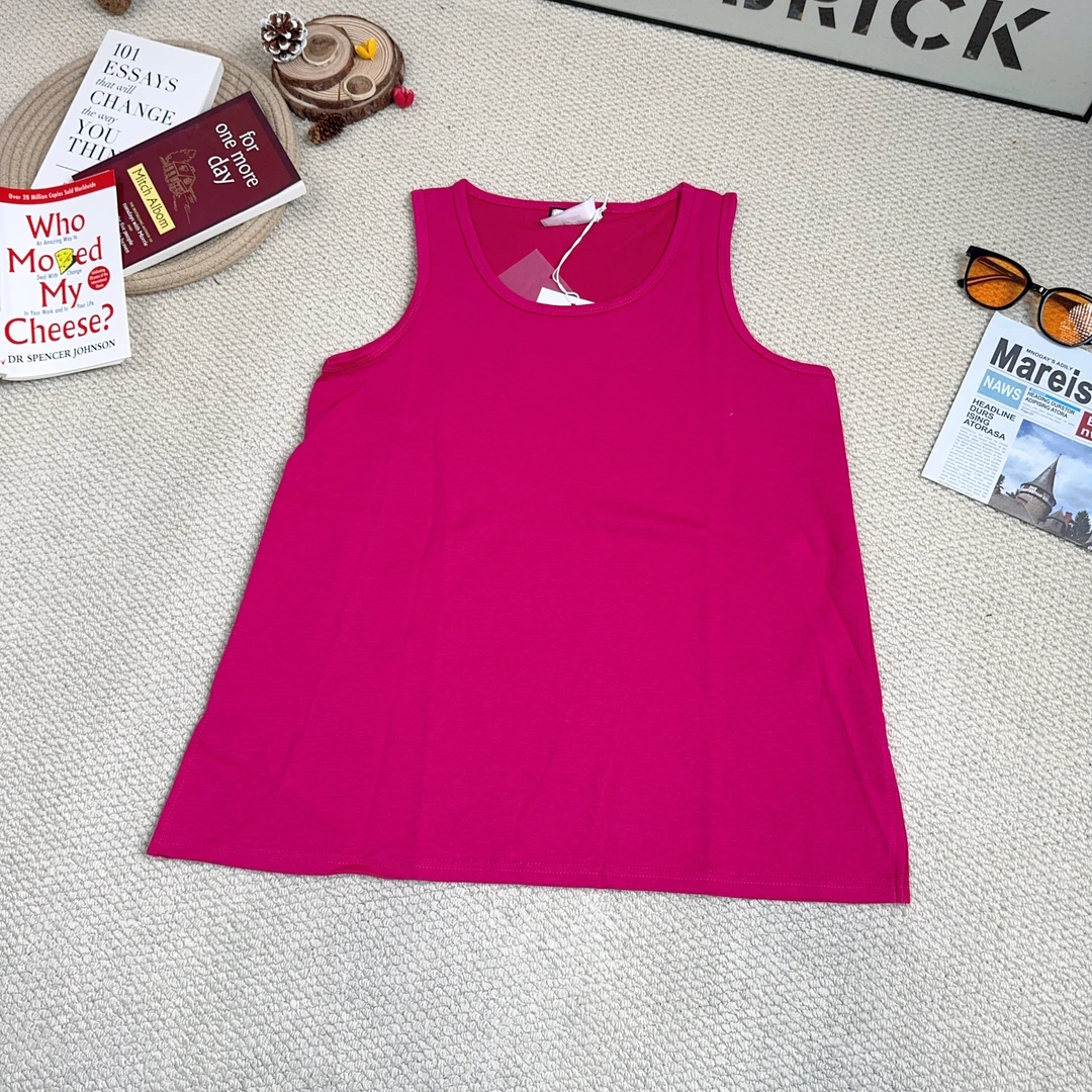 2025早春新款休闲百搭纯色吊带背心8982