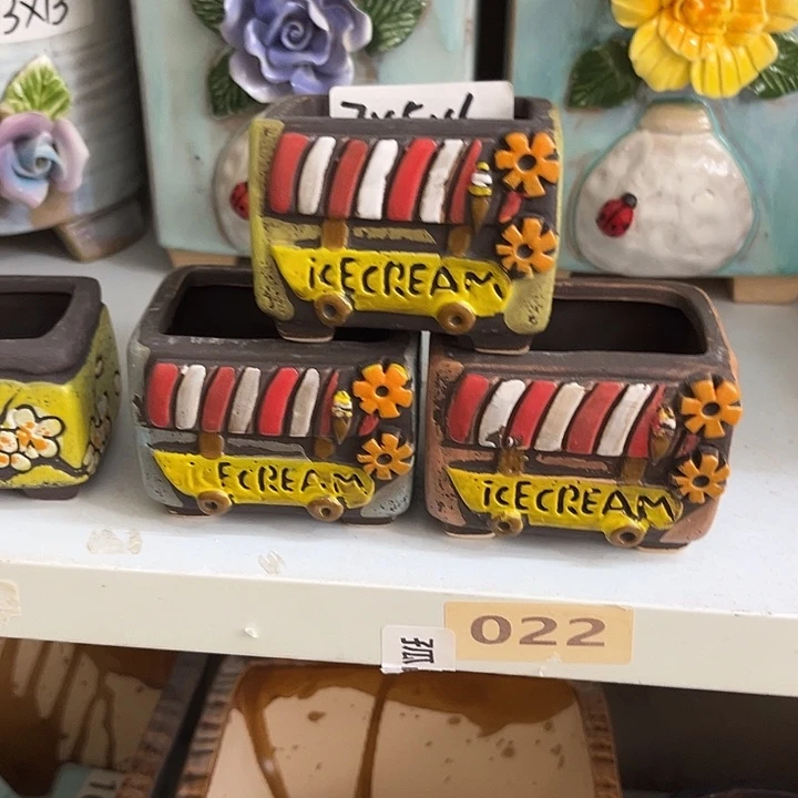 粗陶材质多肉花盆
