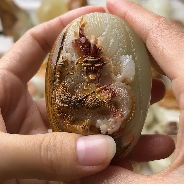 石材古青石不退换龙