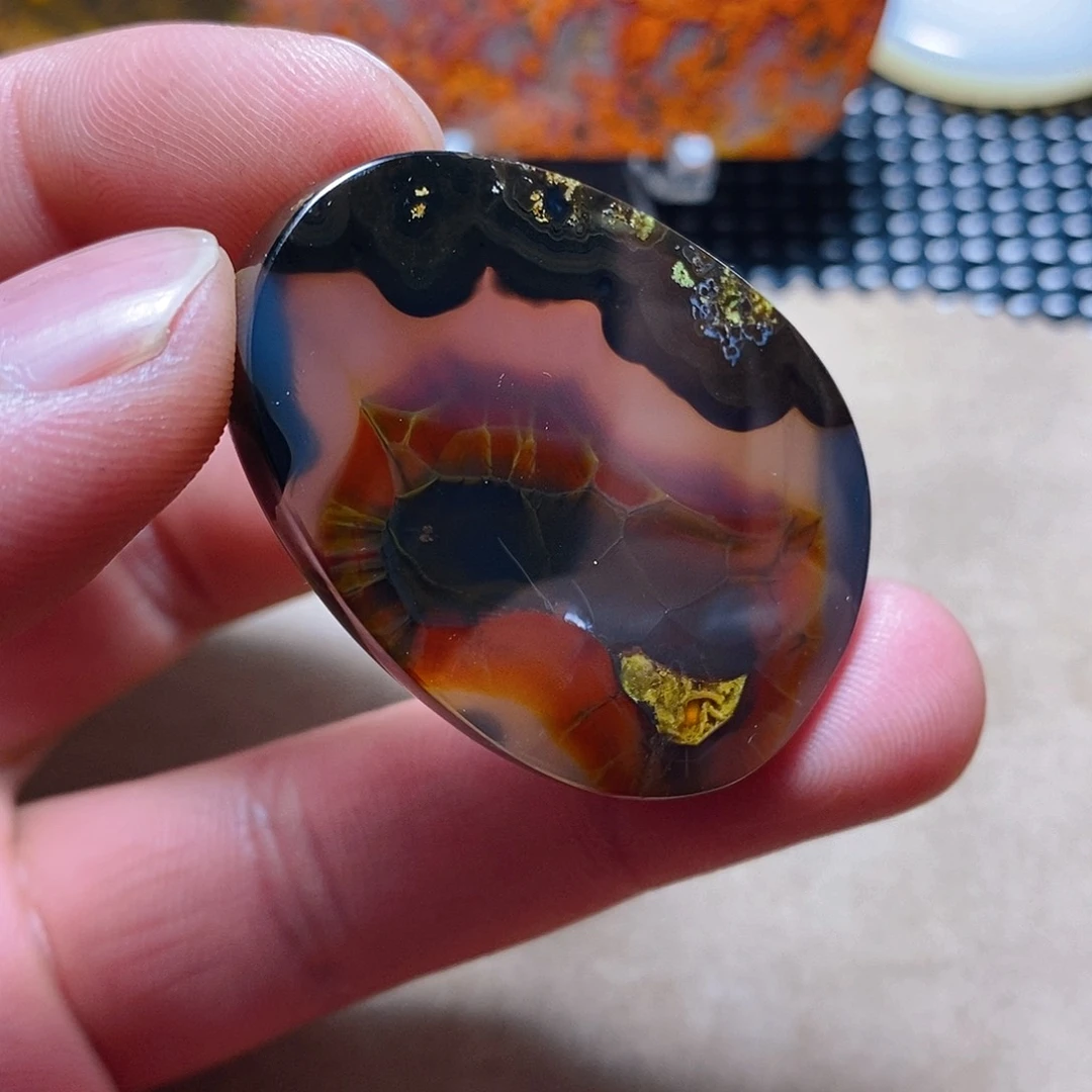 玛瑙/玉髓颈饰未镶嵌8**9