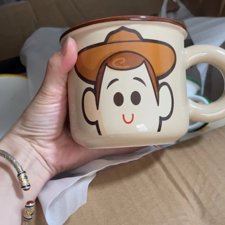 搪瓷棕色杯子啊啊11
