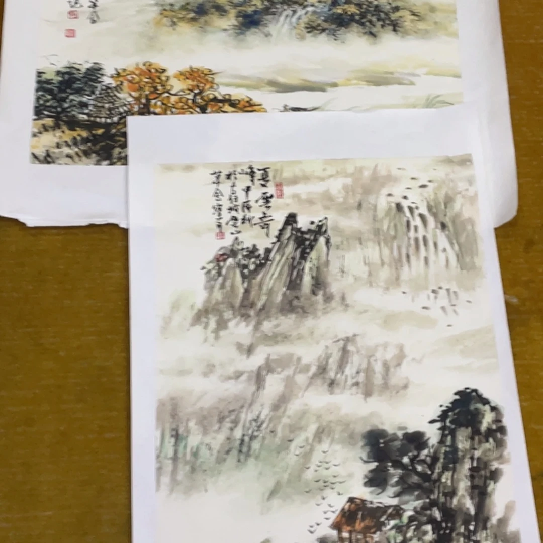 国画向*绘画作品杜老师666666