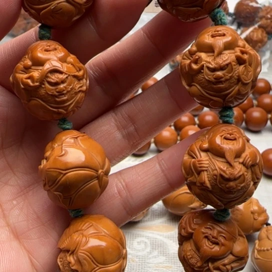 手串橄榄核橄榄雕雕刻工艺品