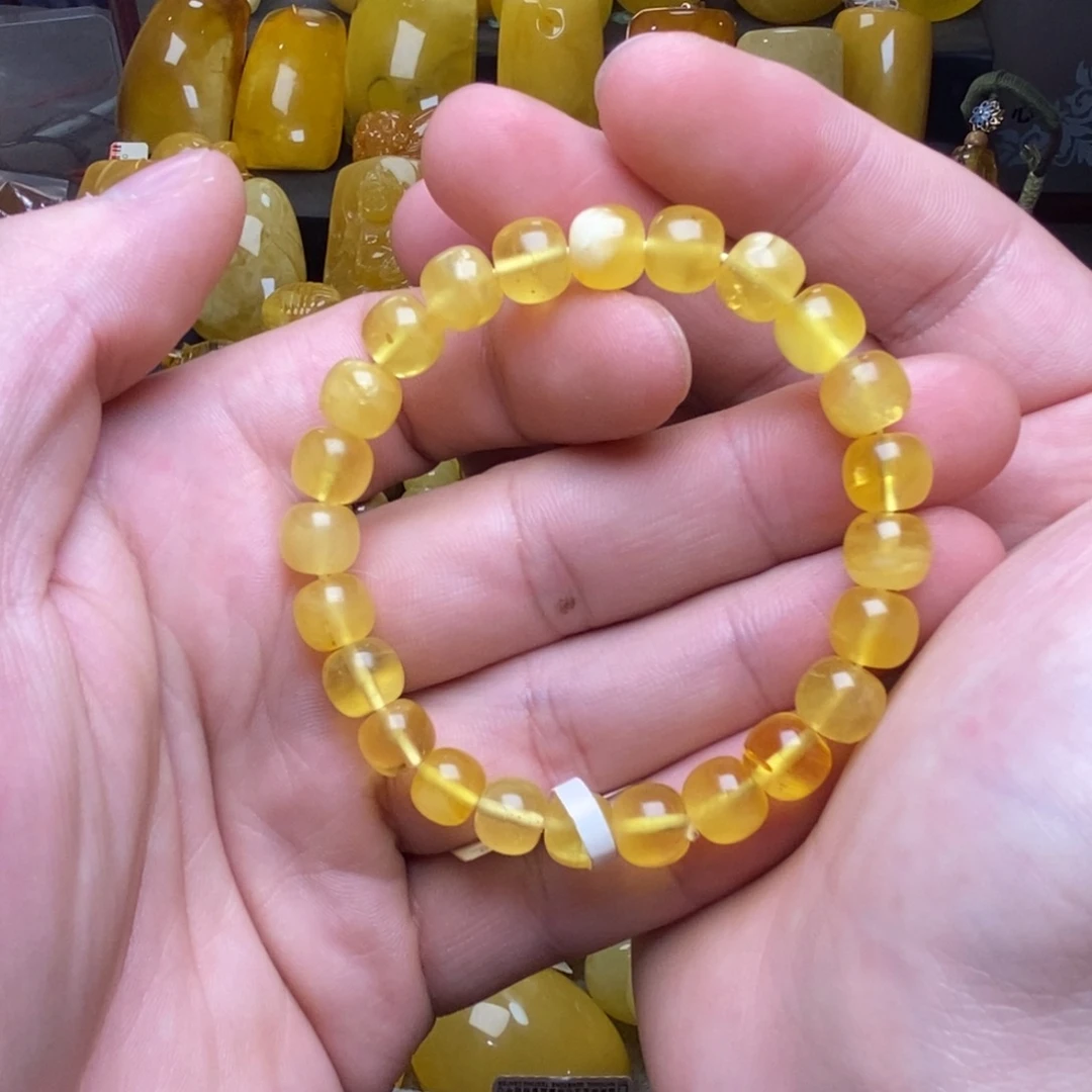 琥珀未镶嵌裸石蜜蜡