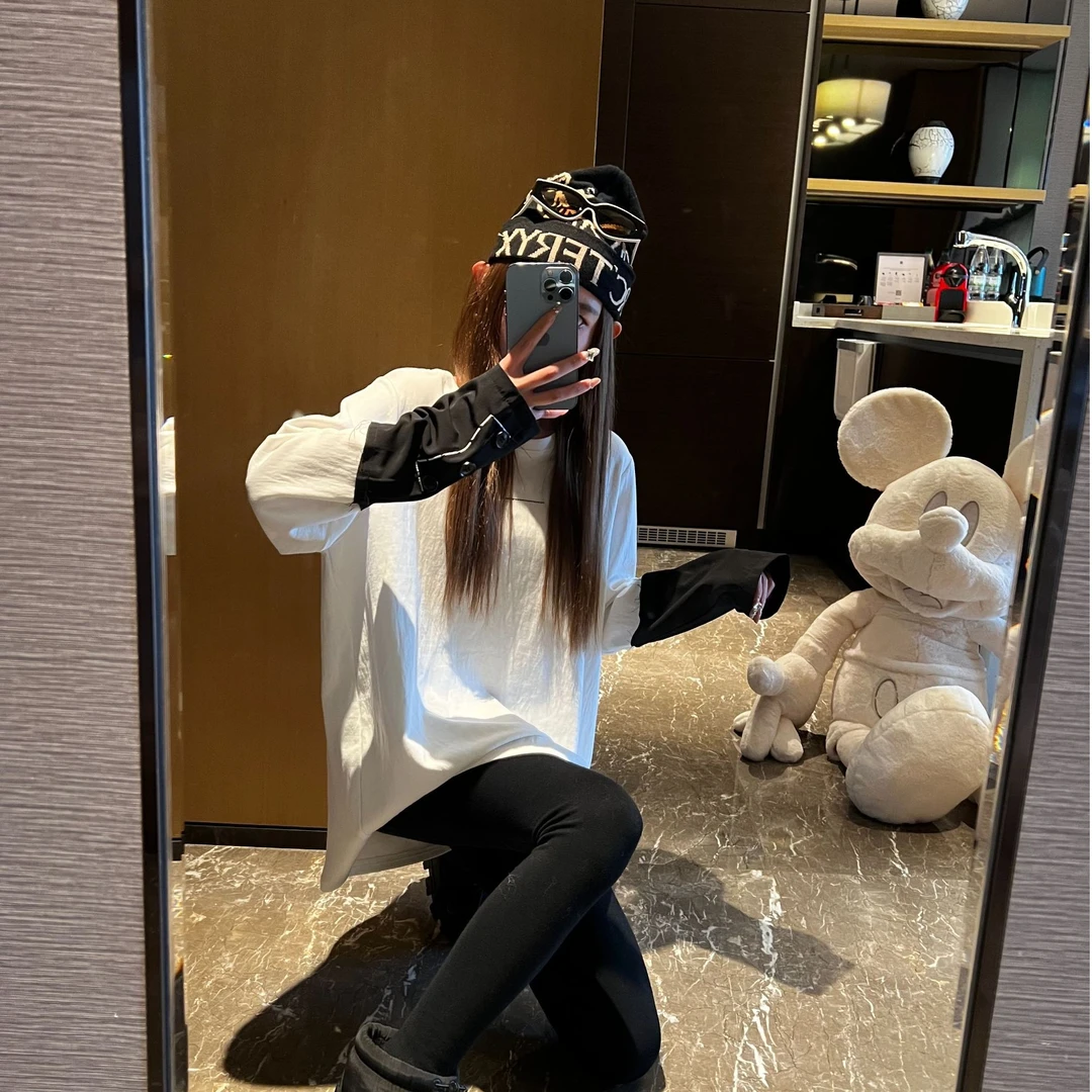 【北北推荐】秋季新款简约舒适显瘦打底T恤S147