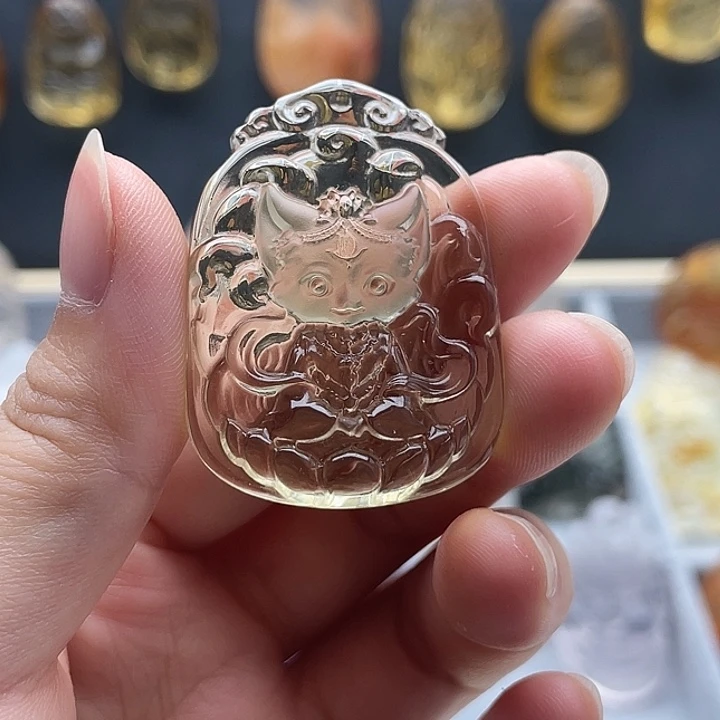 未镶嵌吊坠(不含链)水晶吊坠