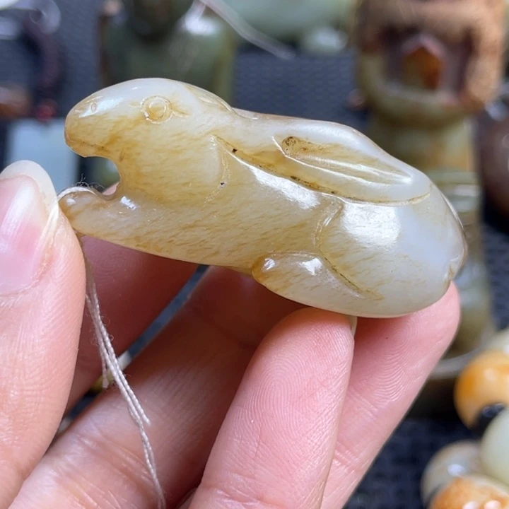 和田玉挂件未镶嵌