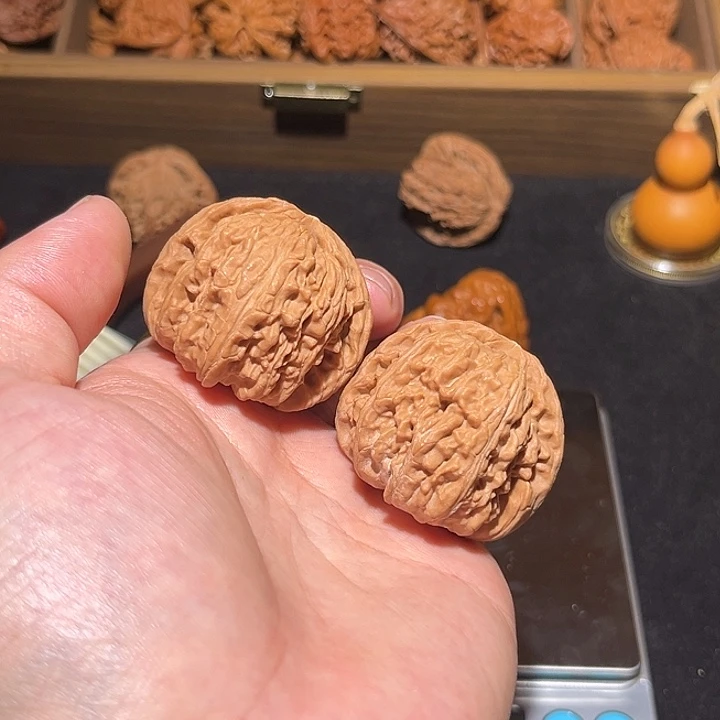 文玩核桃吊坠15-全41球白