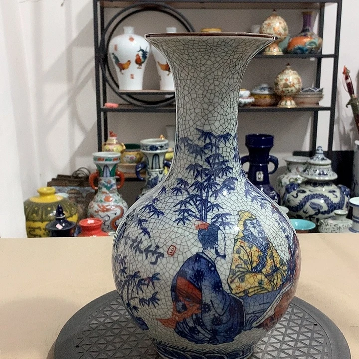 陶摆件博古架陶瓷摆件