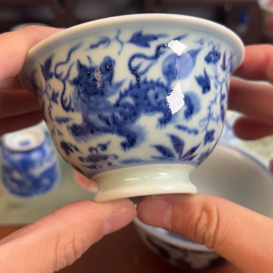 瓷片小*景德镇瓷器手工手绘