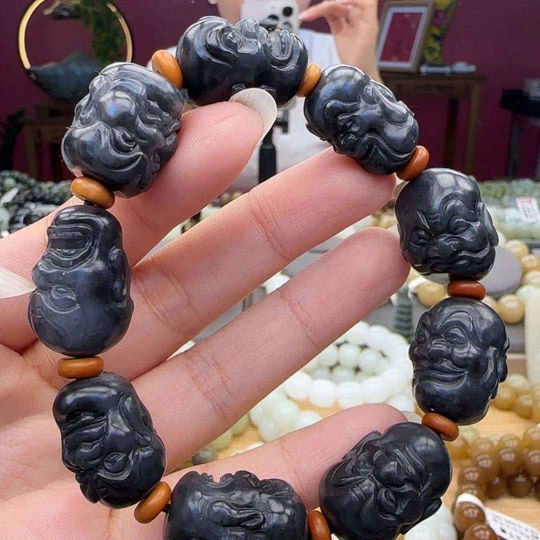 和田玉手链未镶嵌