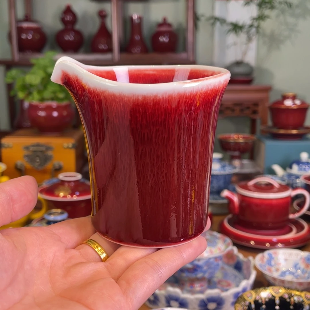 清欢雅玩原矿郎红福利公道杯