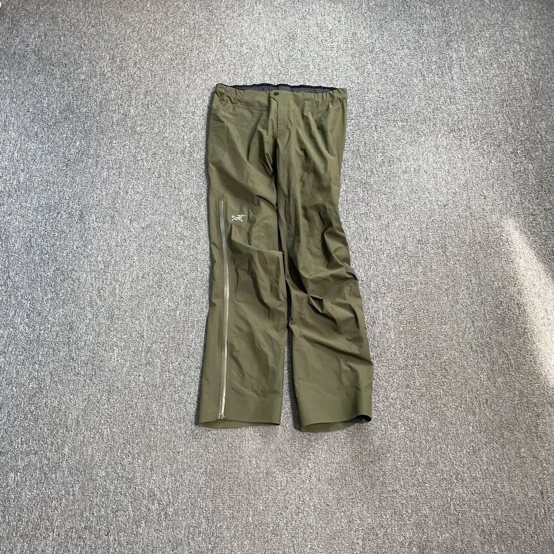 95新 ARC'TERYX/始祖鸟 qq zeta绿色长裤 M码/800637