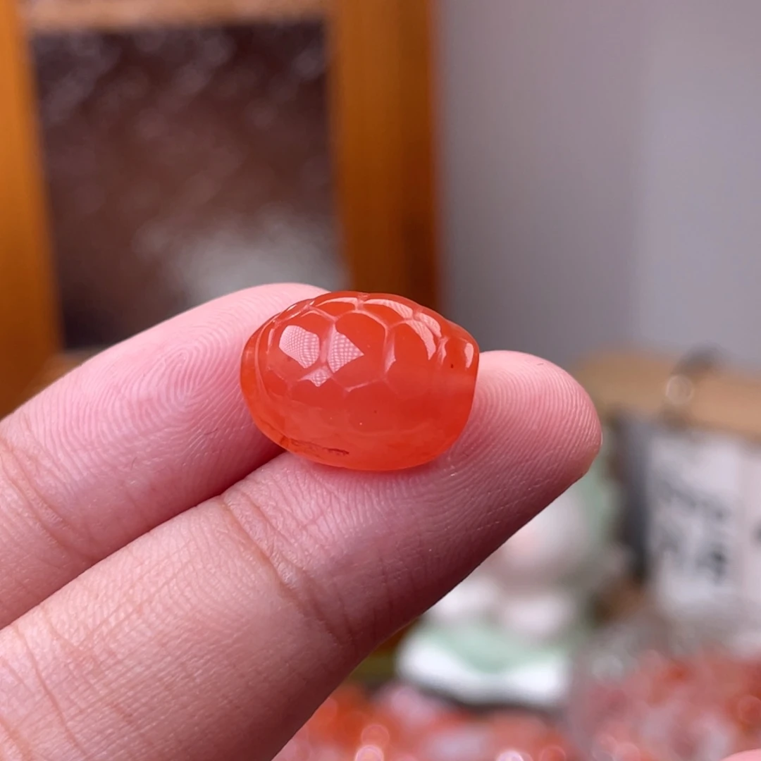 未镶嵌南红玛瑙挂件10218