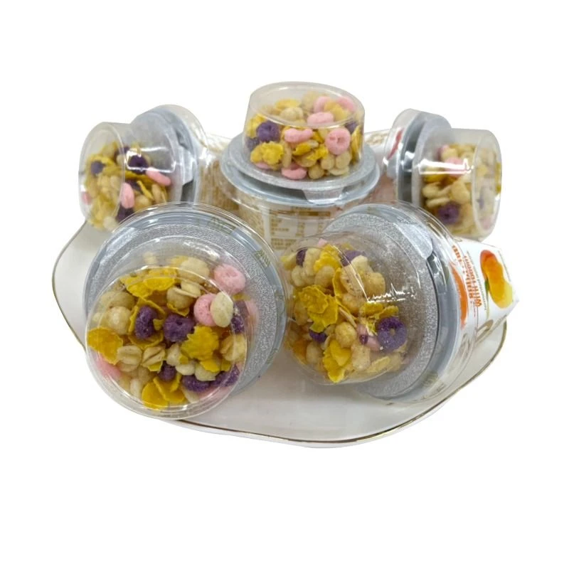 Y1散妙奇趣味拌酸奶(原味、草莓味、黄桃味)R+约500g