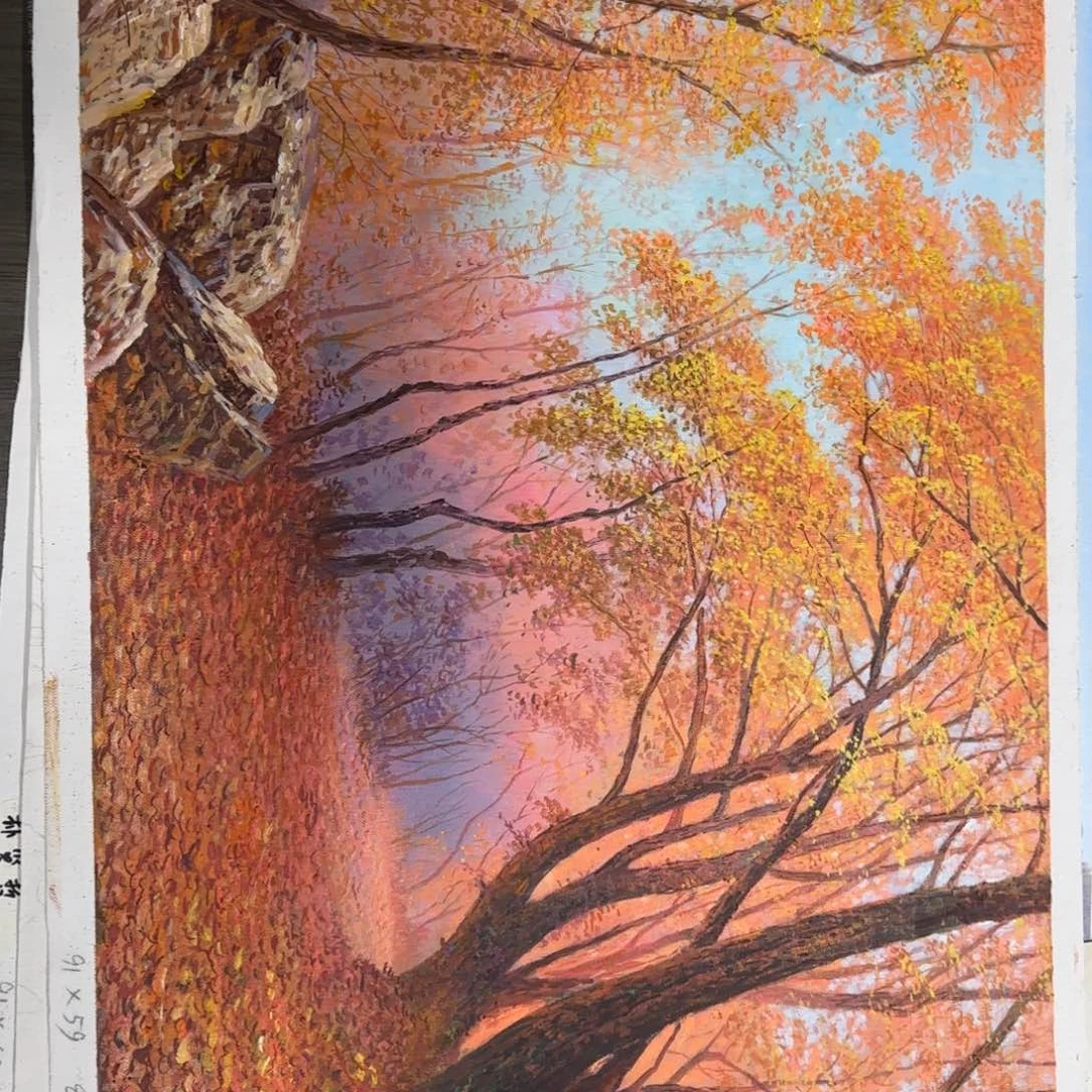 油画加油加油努力加油加油