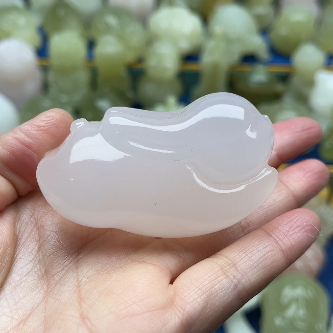 玉天然桌面小摆件