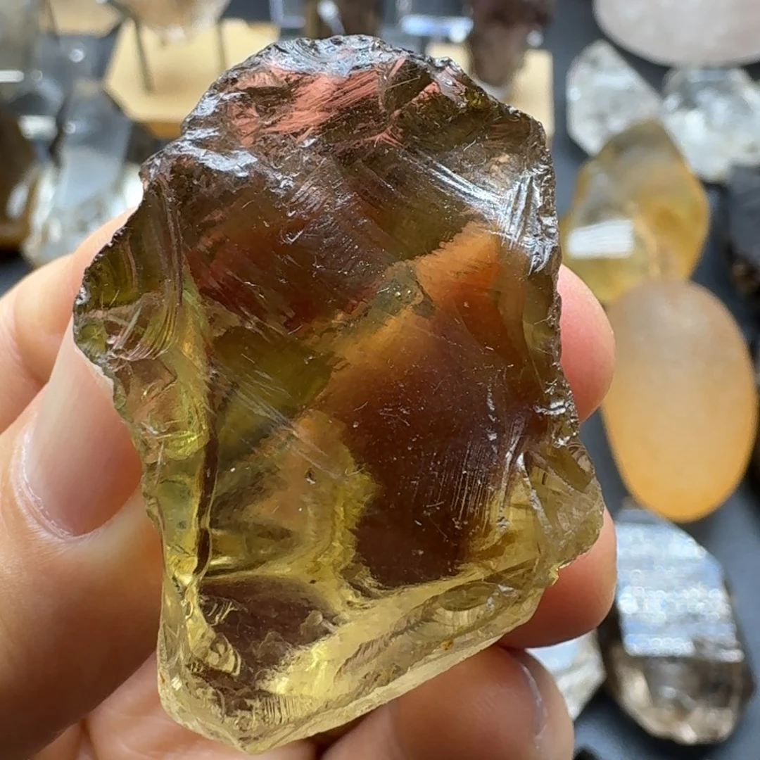 石材巴西黄水晶福利