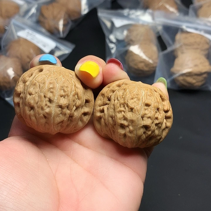 微***凉把件文玩核桃铁锤41