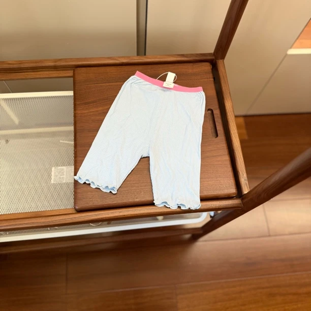 【编号K16】22000816CK-06-撞色打底裤蓝色