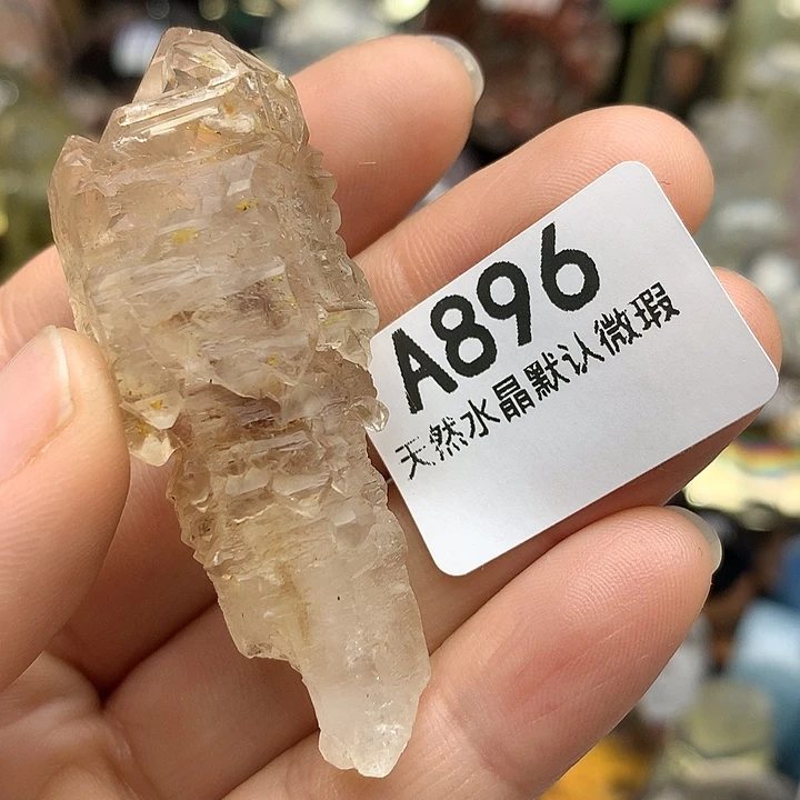 水晶天然水晶油胆骸骨城堡定制绕丝发货未镶嵌芷*