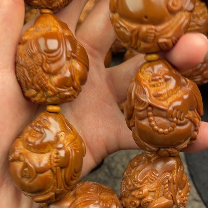 幸***星吊坠橄榄核橄榄核