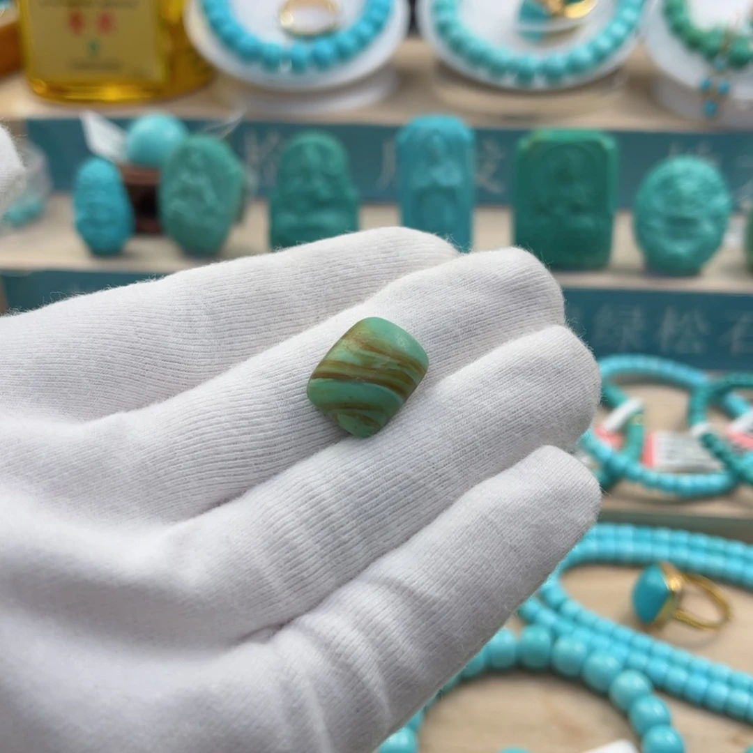 绿松石珠宝奇石未镶嵌