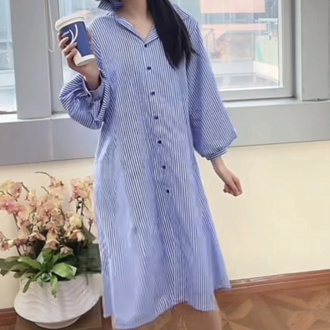 YEVACHAO经典福利款条纹裙